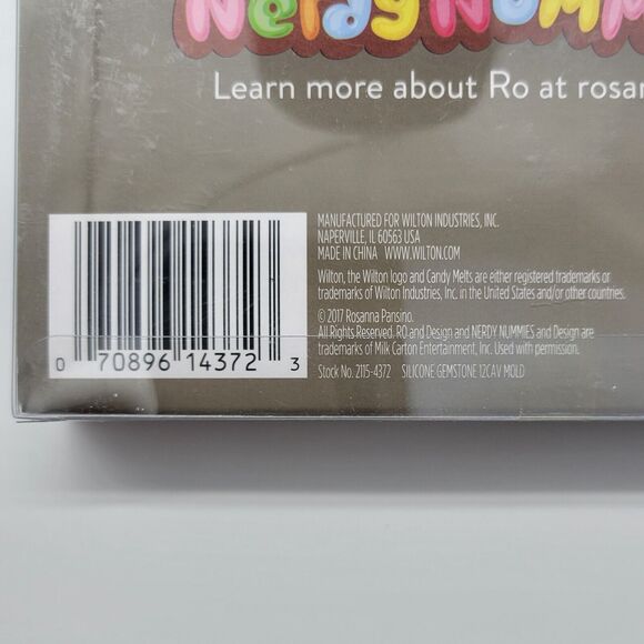 Wilton Silicone Candy Mold Gem Geometric Wax Melts Sugarcraft Christmas Gift - Picture 5 of 6